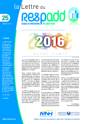 La lettre du Respadd 25