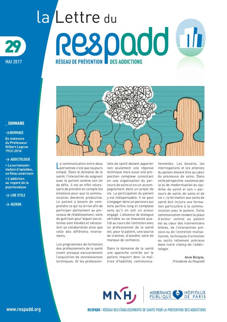 La lettre du Respadd 29 pdf