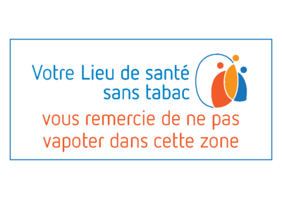 Stickers remercie pas vapoter